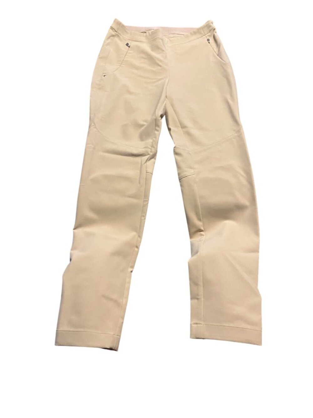 RLX Ralph Lauren Women’s Performance Pants 8 Tan Nylon Stretch Golf Hiking